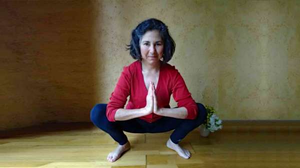 Yoga et Hatha-yoga avec Corinne Brieulle-Collas de l'association Souffle et Mouvement à Meucon.